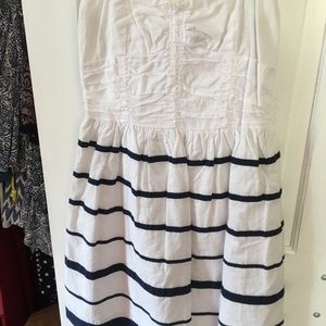 Francesca’s nautical striped dress